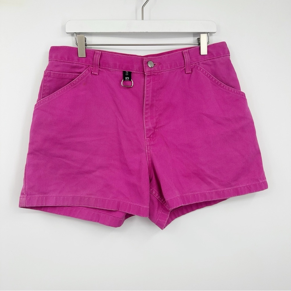 Gitano Vintage Y2K Pink Shorts Size 33 Early 2000s Festival High Rise